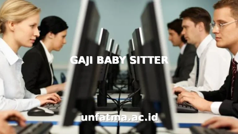 GAJI BABY SITTER