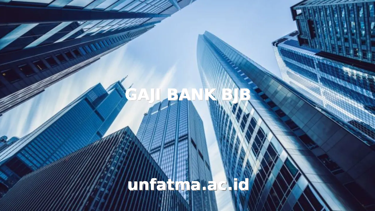 GAJI BANK BJB
