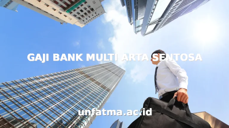 GAJI BANK MULTI ARTA SENTOSA