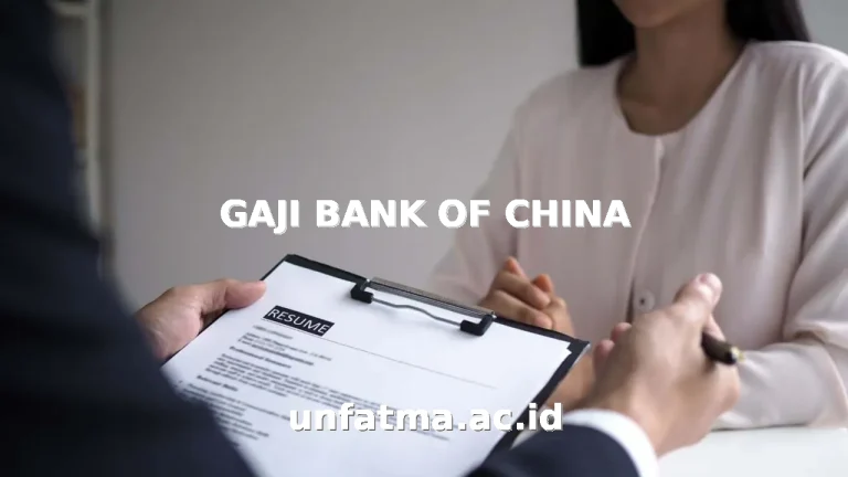 GAJI BANK OF CHINA