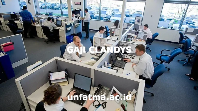 GAJI CLANDYS