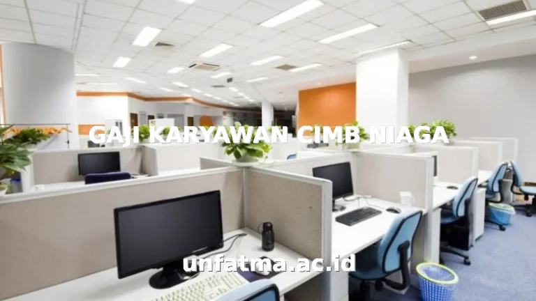 GAJI KARYAWAN CIMB NIAGA