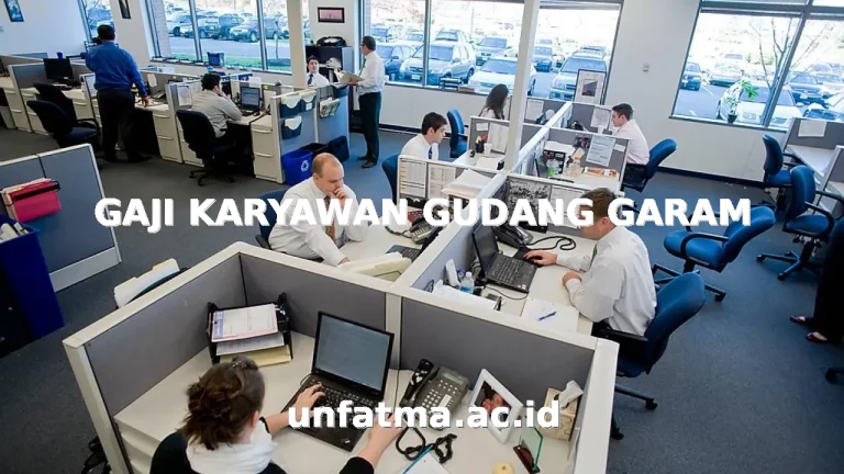 GAJI KARYAWAN GUDANG GARAM