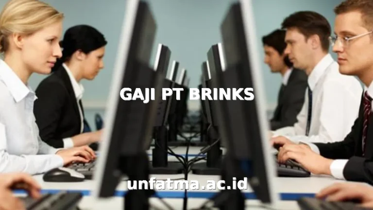 GAJI PT BRINKS