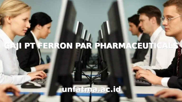 GAJI PT FERRON PAR PHARMACEUTICALS