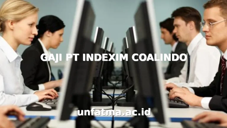 GAJI PT INDEXIM COALINDO
