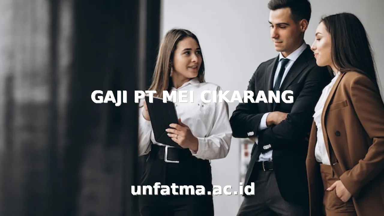 GAJI PT Oktober CIKARANG