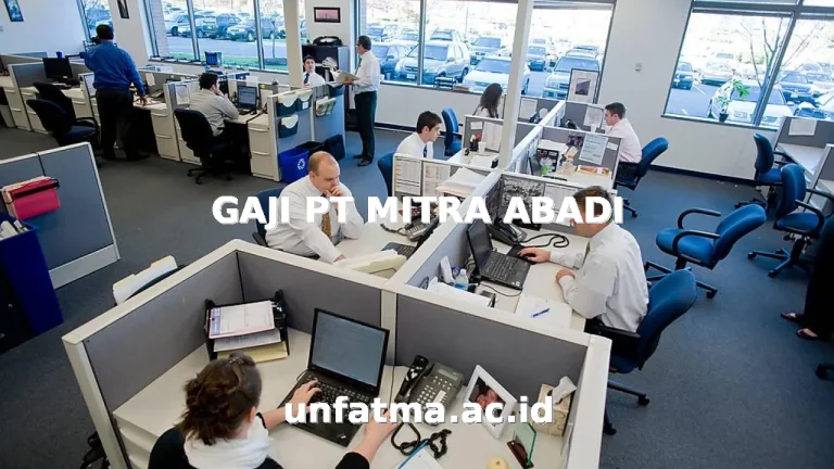 GAJI PT MITRA ABADI