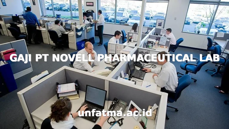 GAJI PT NOVELL PHARMACEUTICAL LAB