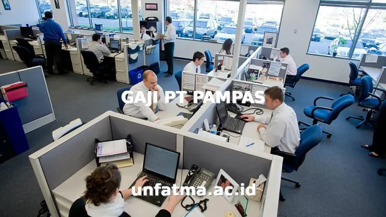 GAJI PT PAMPAS