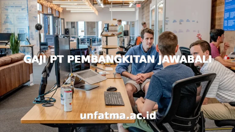 GAJI PT PEMBANGKITAN JAWABALI