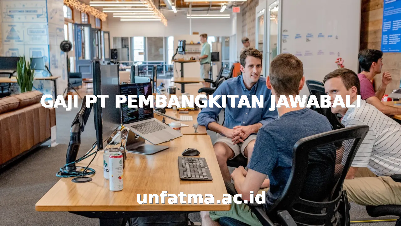 GAJI PT PEMBANGKITAN JAWABALI