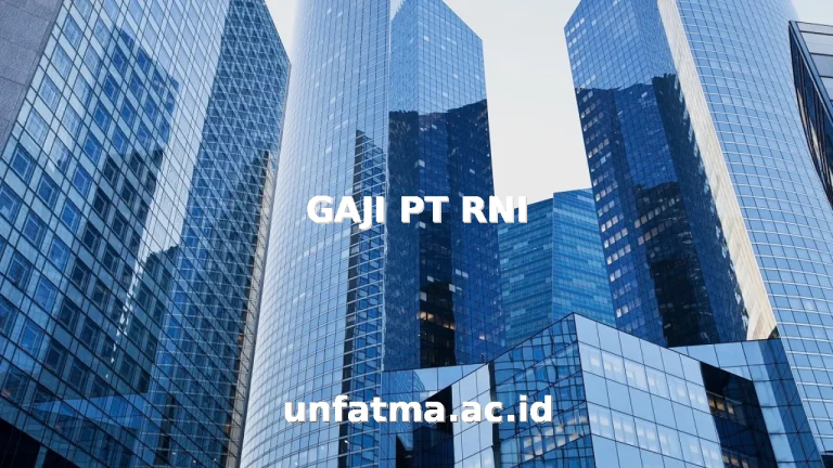 GAJI PT RNI