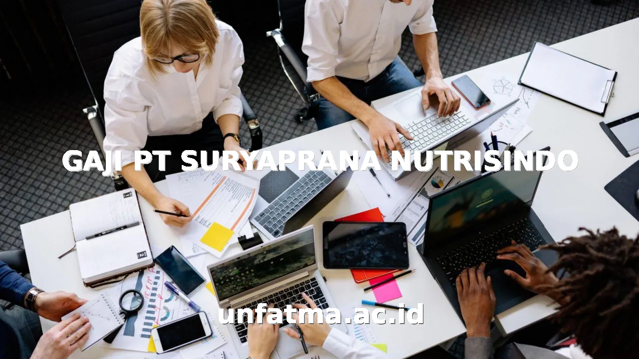 GAJI PT SURYAPRANA NUTRISINDO