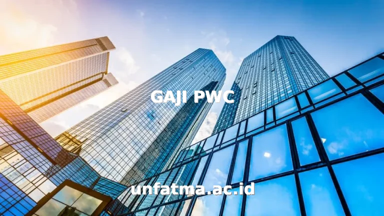 GAJI PWC
