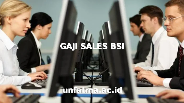 GAJI SALES BSI