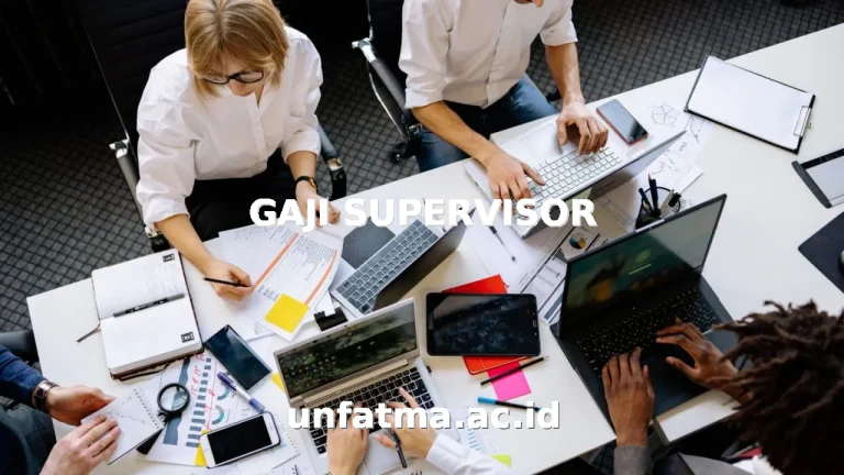 GAJI SUPERVISOR