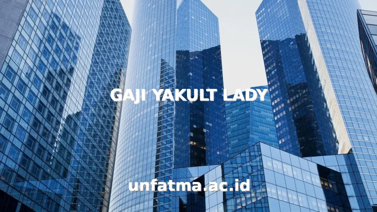 GAJI YAKULT LADY
