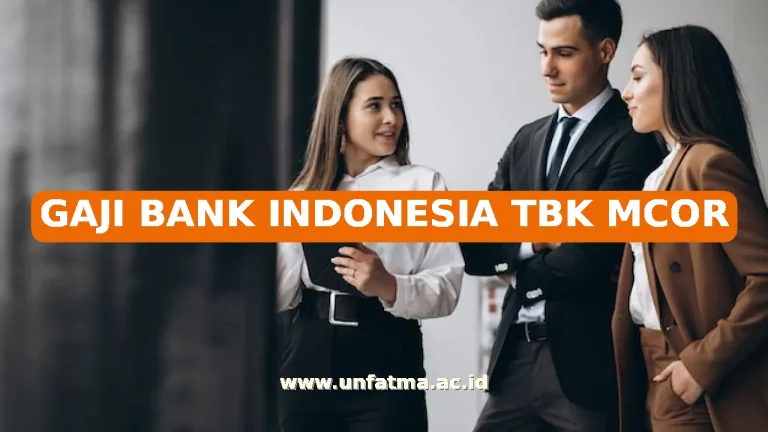 GAJI BANK INDONESIA TBK MCOR
