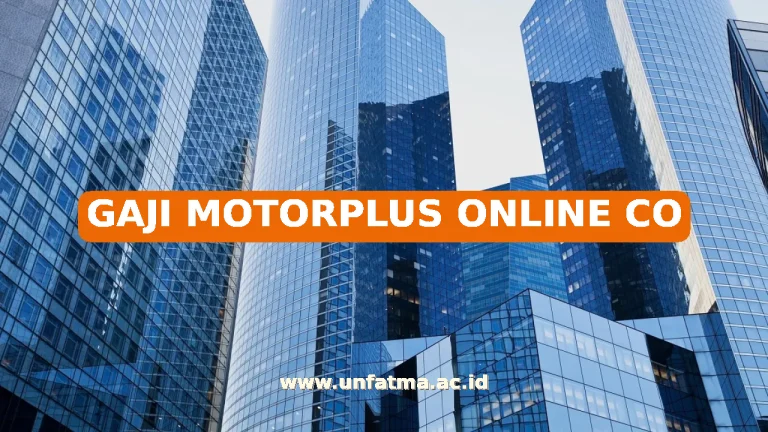 GAJI MOTORPLUS ONLINE CO
