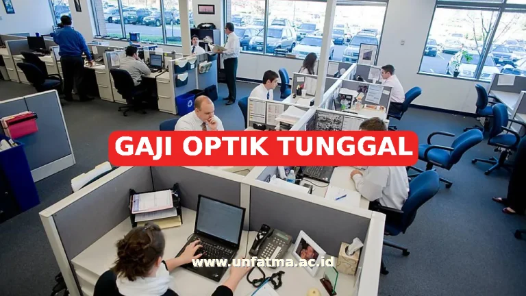 GAJI OPTIK TUNGGAL
