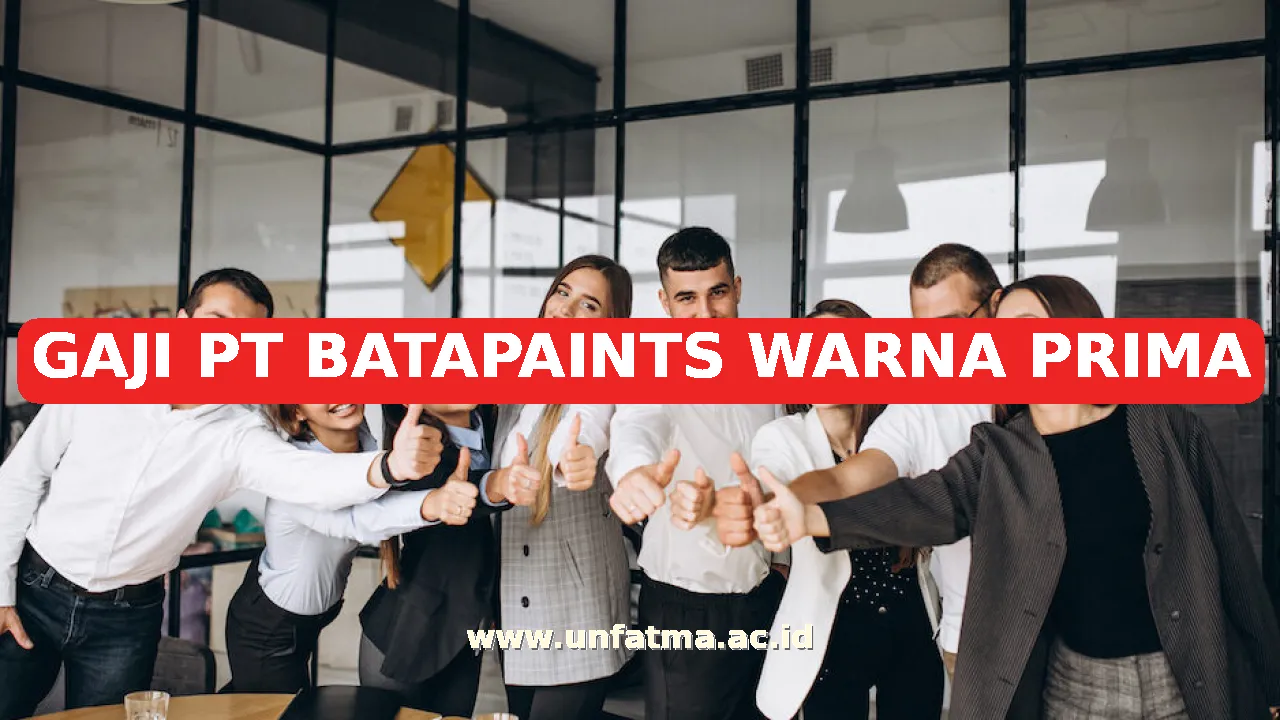 GAJI PT BATAPAINTS WARNA PRIMA