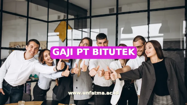 GAJI PT BITUTEK