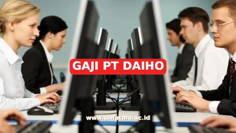 GAJI PT DAIHO