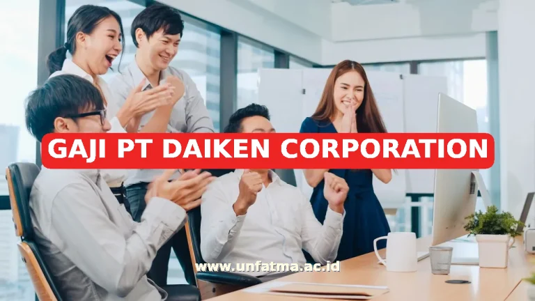 GAJI PT DAIKEN CORPORATION