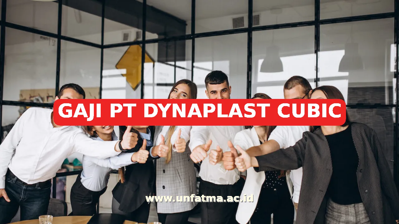 GAJI PT DYNAPLAST CUBIC