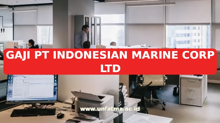 GAJI PT INDONESIAN MARINE CORP LTD