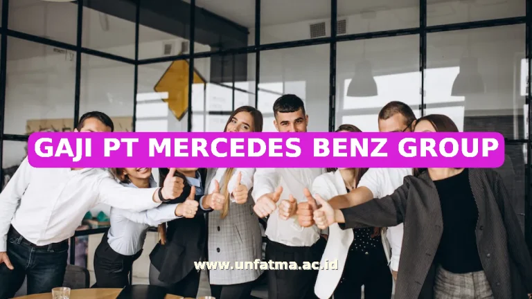 GAJI PT MERCEDES BENZ GROUP