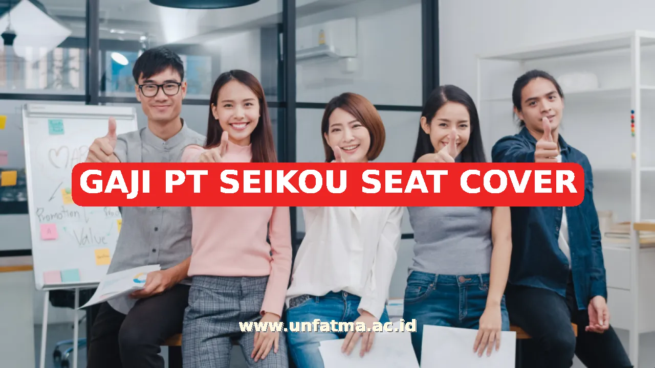 GAJI PT SEIKOU SEAT COVER