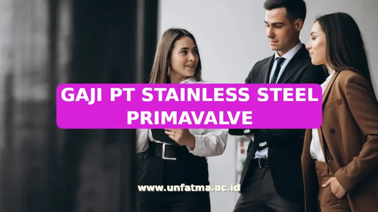 GAJI PT STAINLESS STEEL PRIMAVALVE