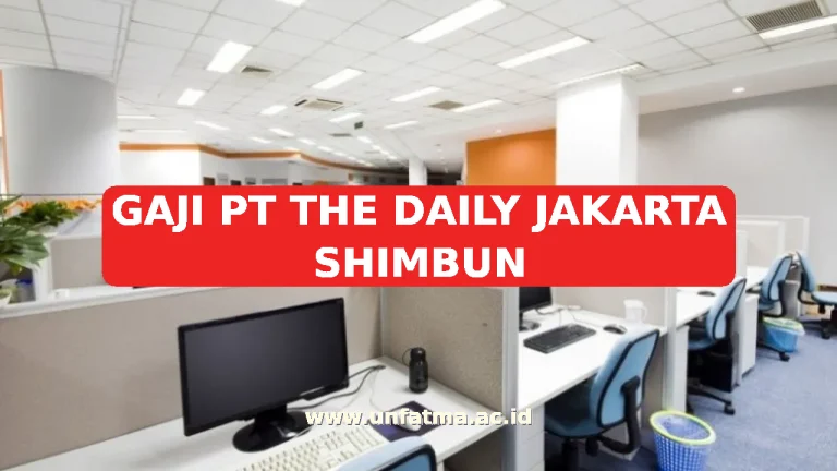 GAJI PT THE DAILY JAKARTA SHIMBUN