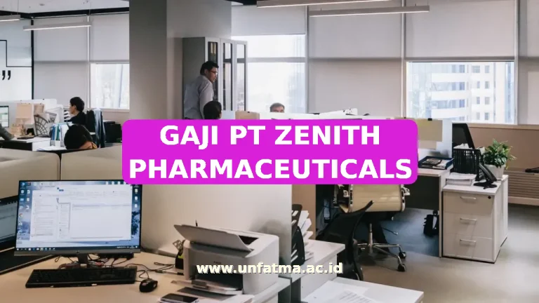 GAJI PT ZENITH PHARMACEUTICALS